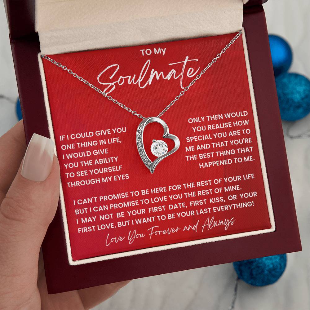 To My Soulmate - Forever Love Necklace-Love You Forever and Always