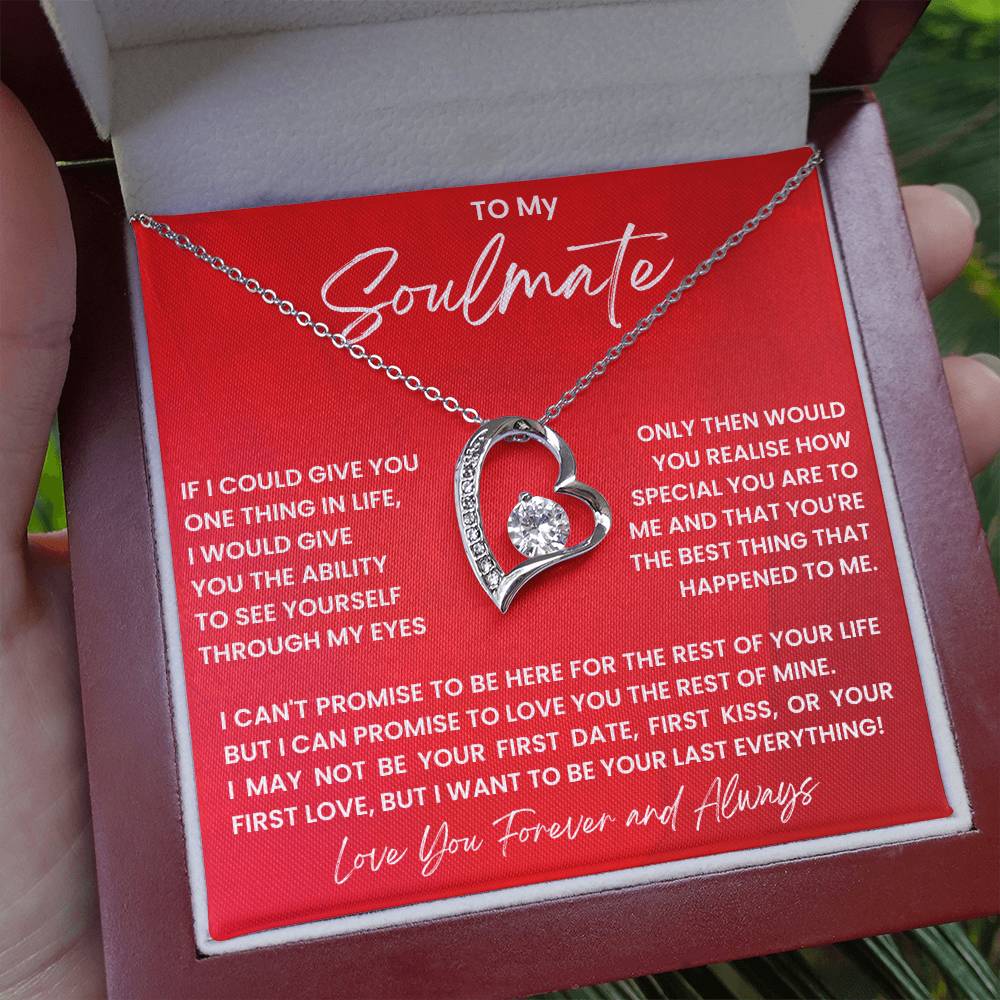 To My Soulmate - Forever Love Necklace-Love You Forever and Always