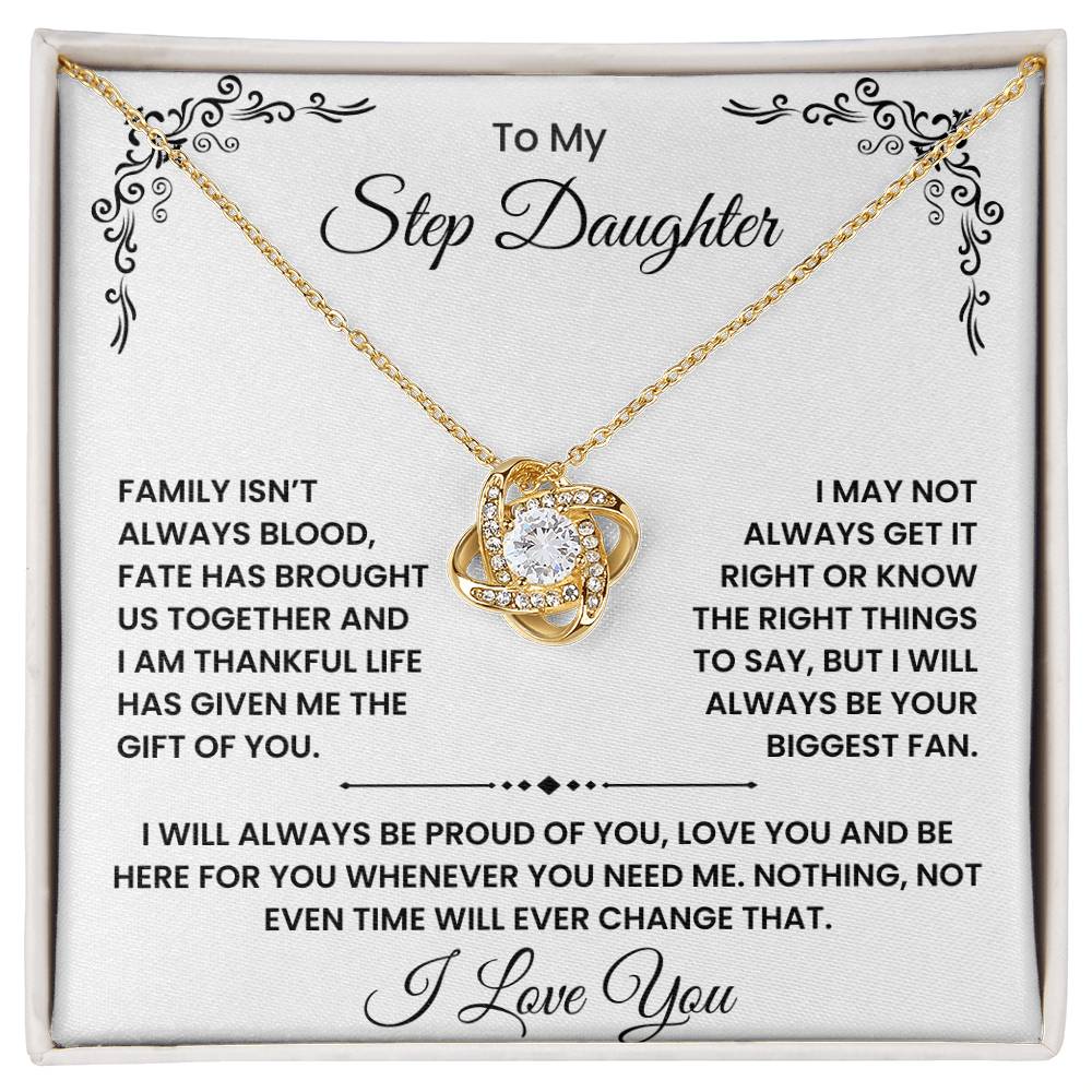 Stepdaughter Necklace Gift from Dad - Opal322