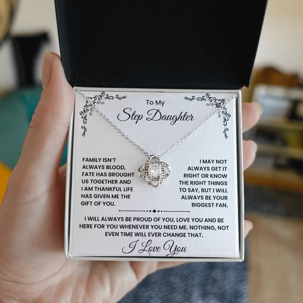 Stepdaughter Necklace Gift from Dad - Opal322