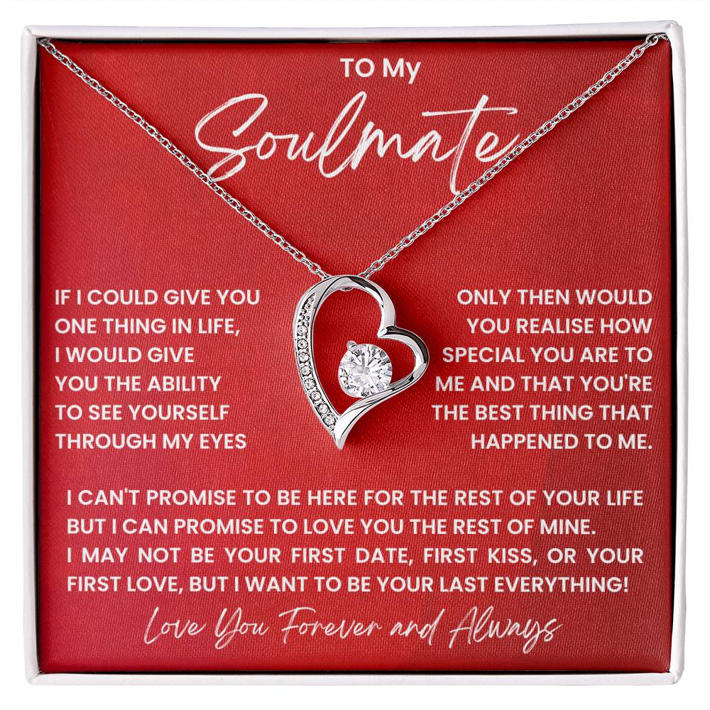 To My Soulmate - Forever Love Necklace-Love You Forever and Always