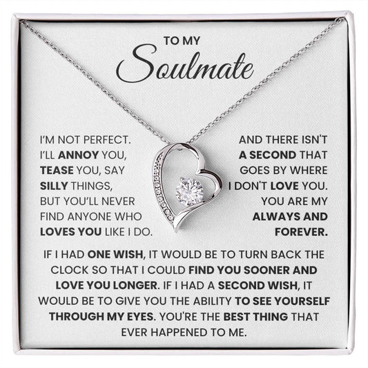 To My Soulmate Gift Set Necklace _ Opal222
