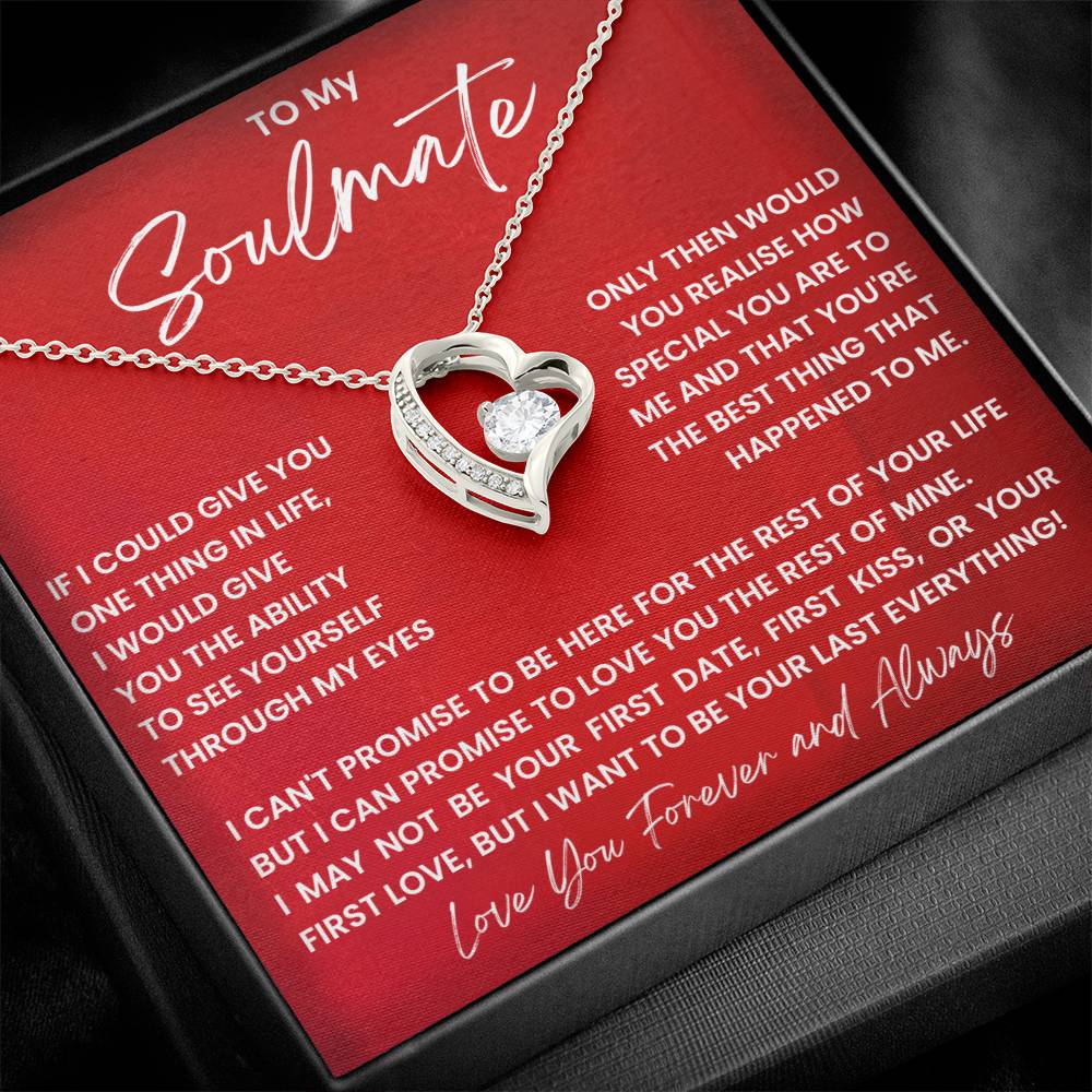 To My Soulmate - Forever Love Necklace-Love You Forever and Always