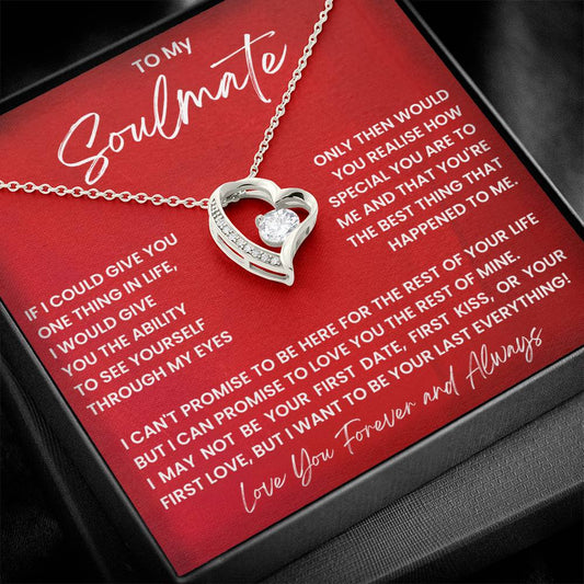 To My Soulmate - Forever Love Necklace-Love You Forever and Always