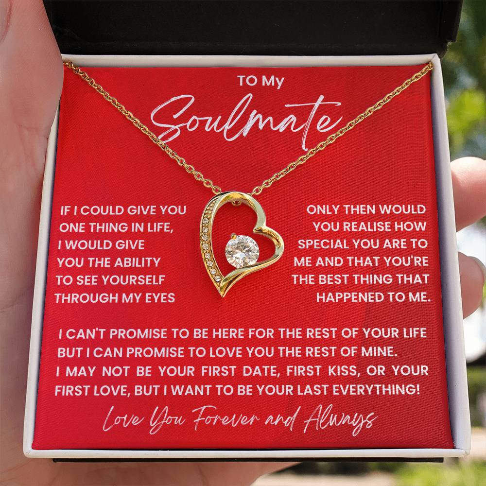 To My Soulmate - Forever Love Necklace-Love You Forever and Always